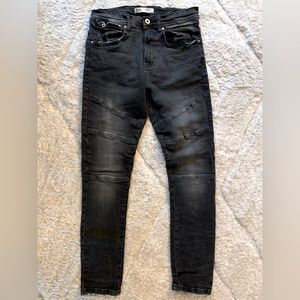 Zara Man Denim black jeans